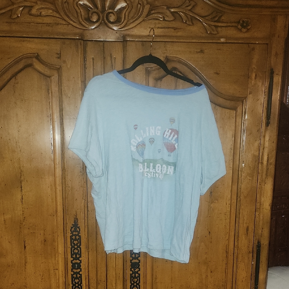 Anthropologie Pilco Ringer Graphic Tee. Worn Once 2x